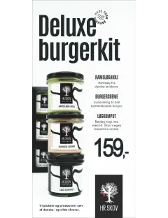 Deluxe Burger Kit - Faste kampagner