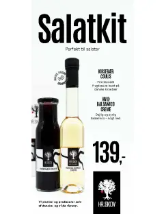 Salat Kit m/Kirsebær coulis & Hvid Balsamico creme - Kampagner