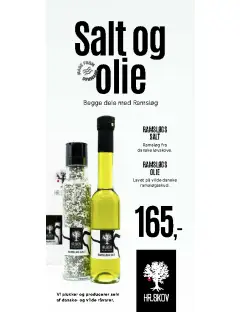 Æske med Ramsløg salt & Ramsløg olie - Kampagner